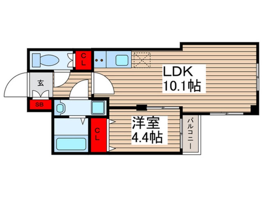 間取図 アルカンシエル柏