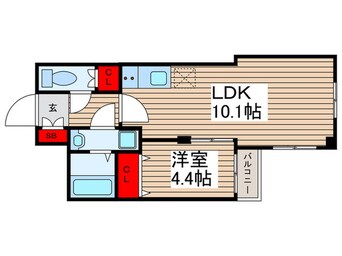 間取図 アルカンシエル柏