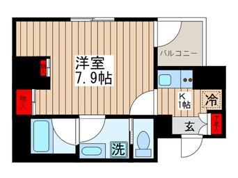 間取図 シェフルール新御徒町Ⅰ