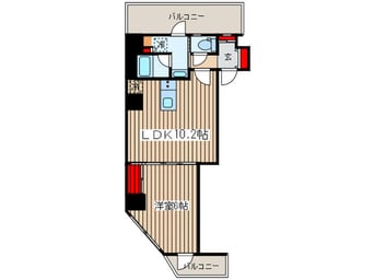 間取図 シェフルール新御徒町Ⅰ