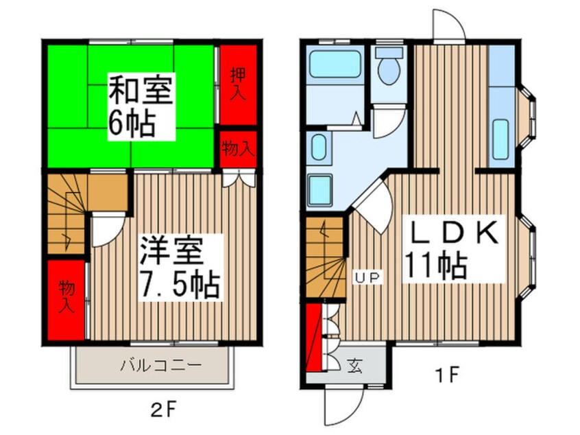 間取図 サニーハウス