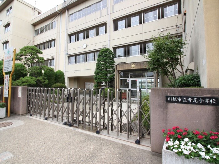 川越市立寺尾中学校(小学校)まで800m サニーハウス