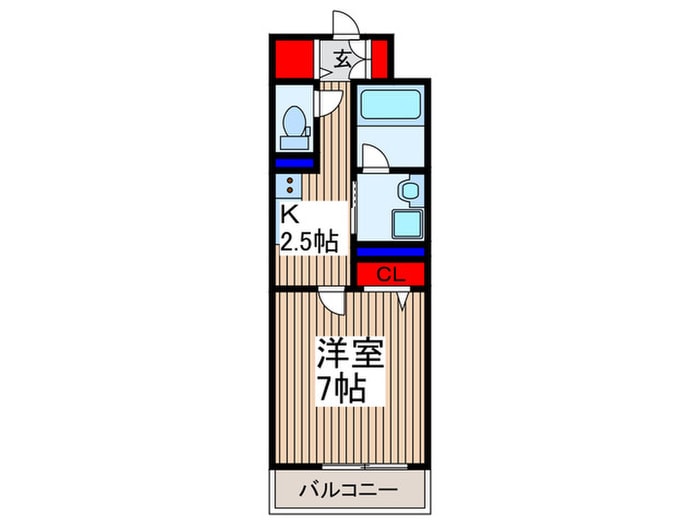 間取り図 ヌーベル中浦和