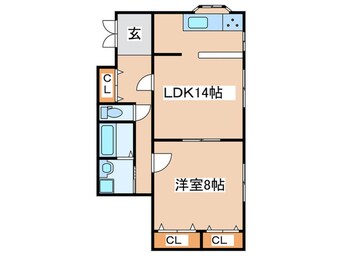 間取図 グリーンリッジ町田玉川