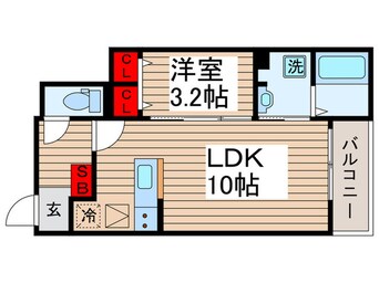 間取図 フリージアⅡ