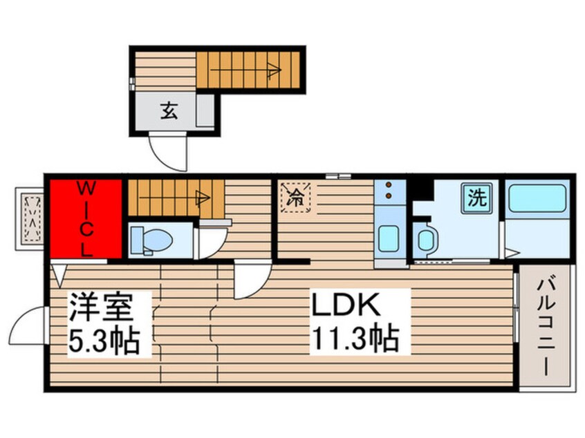 間取図 フリージアⅡ