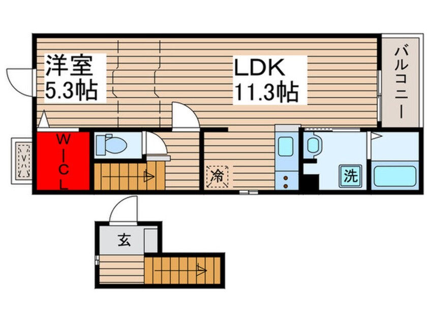 間取図 フリージアⅡ