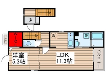 間取図 フリージアⅡ