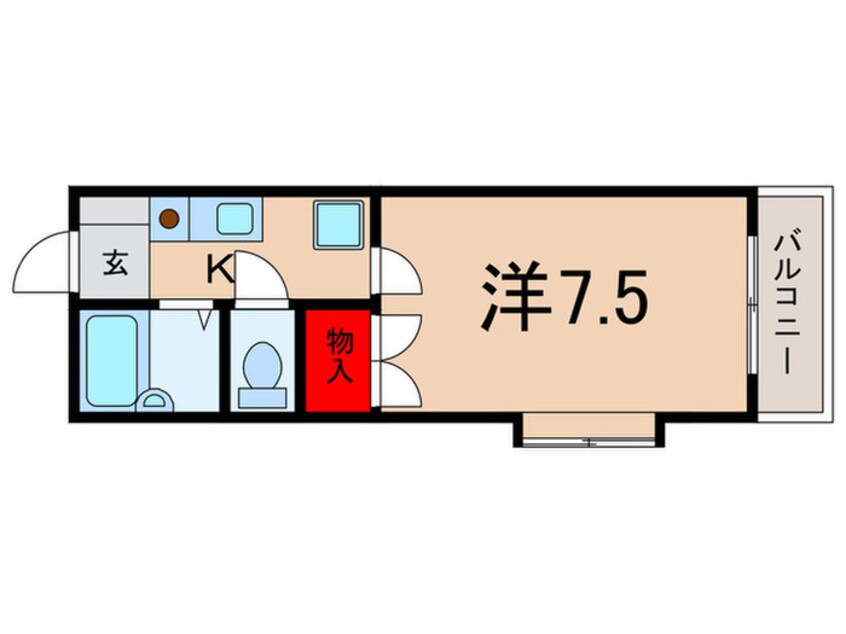 間取図 グリーンパークフジ