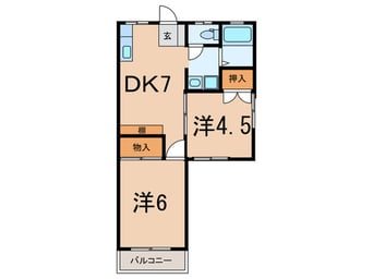 間取図 七島すがらくぼハイツ