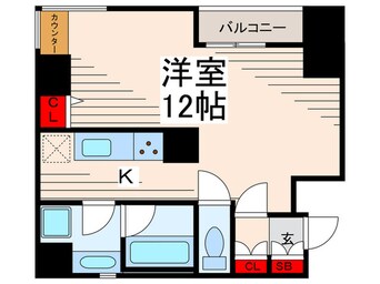 間取図 ｳﾞｨﾗﾛｲﾔﾙ ﾐｯﾄﾞｽｸｴｱ 人形町