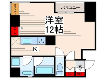 間取図 ｳﾞｨﾗﾛｲﾔﾙ ﾐｯﾄﾞｽｸｴｱ 人形町