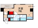 ｳﾞｨﾗﾛｲﾔﾙ ﾐｯﾄﾞｽｸｴｱ 人形町の間取図