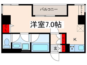 間取図 ｳﾞｨﾗﾛｲﾔﾙ ﾐｯﾄﾞｽｸｴｱ 人形町