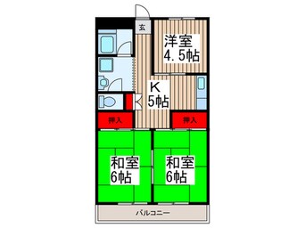 間取図 戸山ハイツ