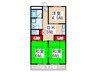 戸山ハイツ 3DKの間取り