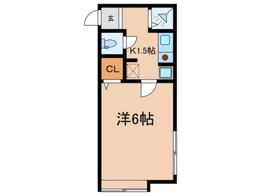 間取図 ＡＲＢＹＫＡＨＮＥ自由ヶ丘