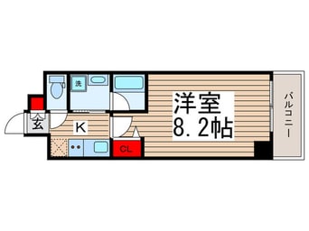 間取図 ボアビスタ門前仲町
