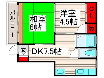 間取図 銀英ハイツ