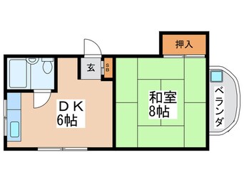 間取図 奥戸一番館