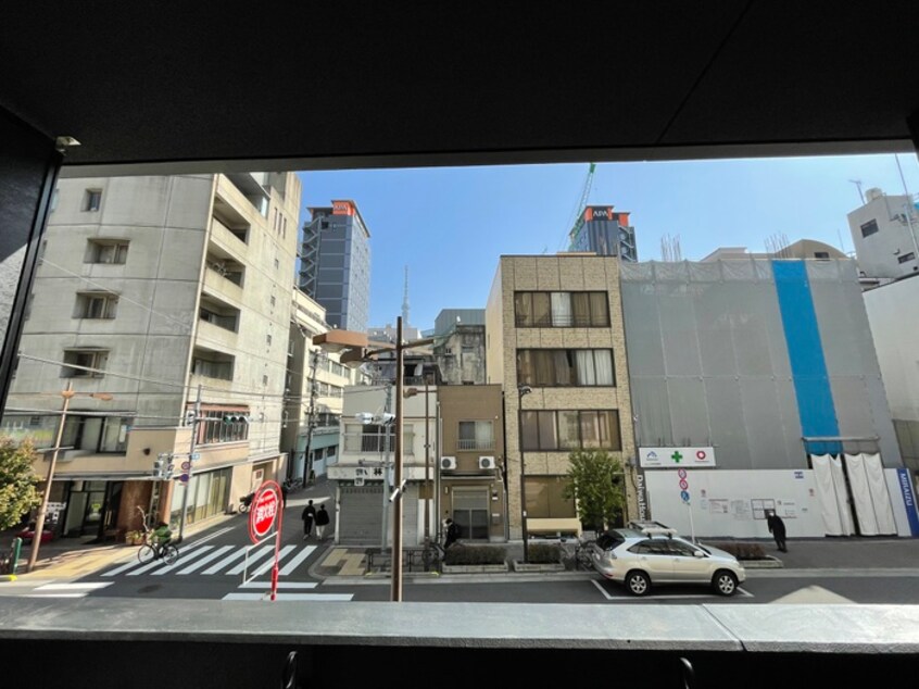 室内からの展望 ジオエント浅草雷門