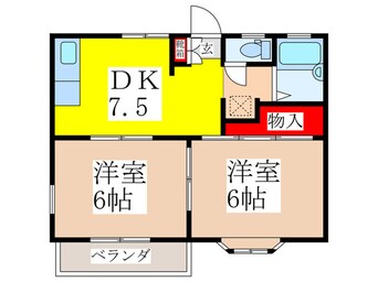 間取図 サプリングヒル