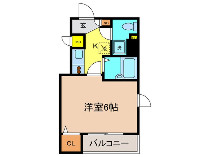 間取図 ﾄ-ｼﾝﾌｪﾆｯｸｽ日本橋浜町弐番館