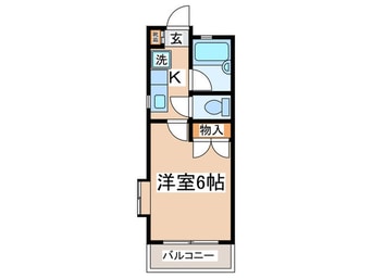 間取図 パ－クサイド豊ヶ丘(4F)