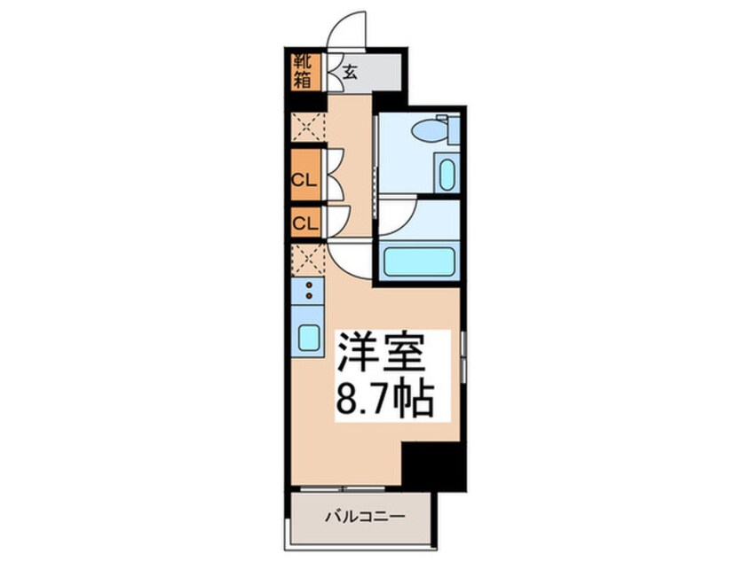 間取図 プラウドフラット浅草アベニュー