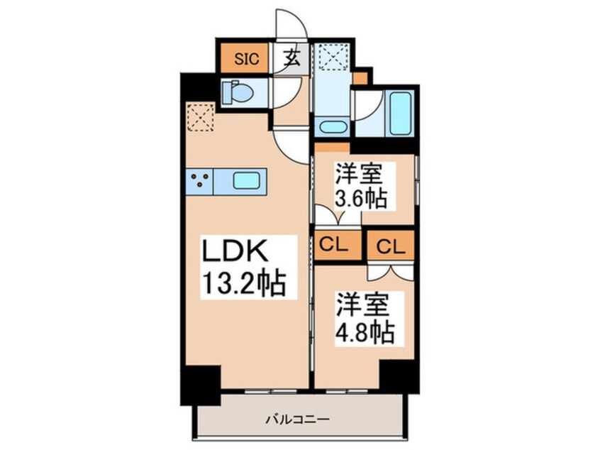 間取図 プラウドフラット浅草アベニュー