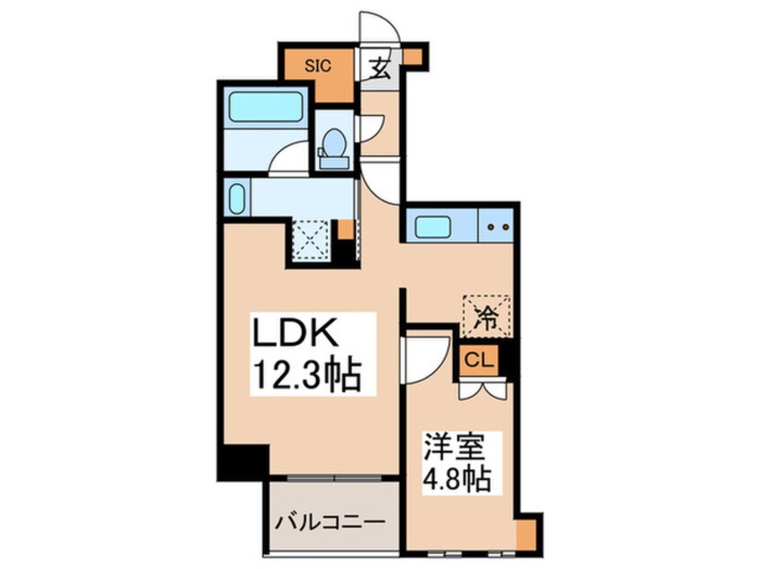 間取図 プラウドフラット浅草アベニュー