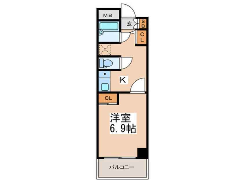 間取図 ドアーズ中野