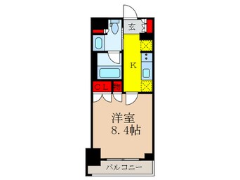 間取図 レジディア中落合B棟