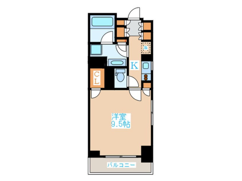 間取図 レジディア中落合B棟