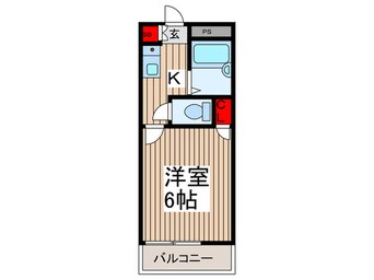 間取図 スカイプラザ