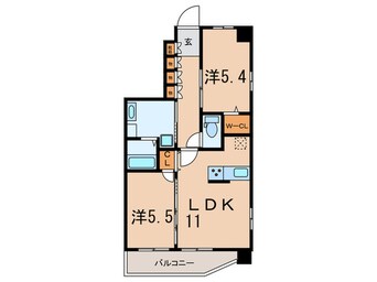 間取図 ソレアード茗荷谷