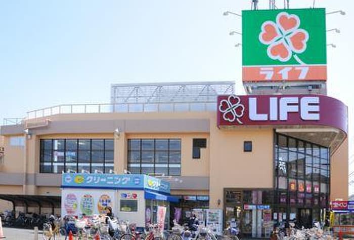 ライフ新大塚店(スーパー)まで600m ソレアード茗荷谷