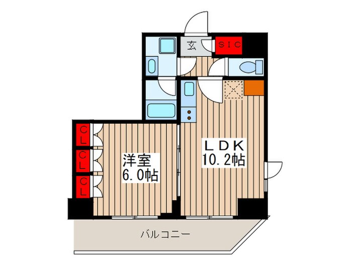 間取り図 パークアクシス浅草レジデンス