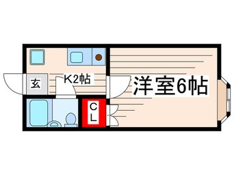 間取図 アミティエ東葛西