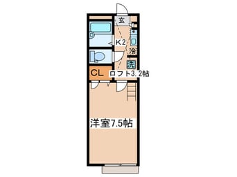 間取図 メインシティガーデン新井壱番館