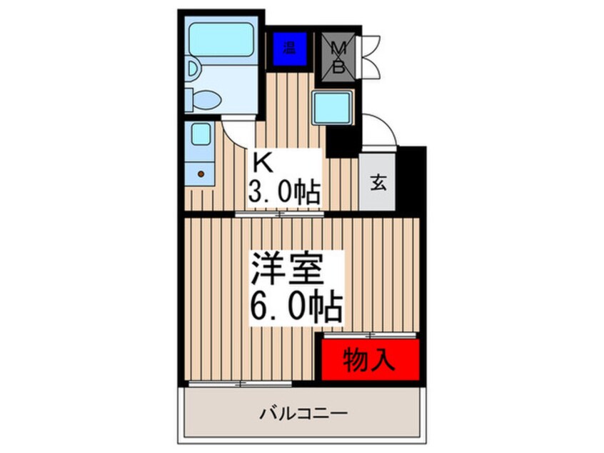 間取図 三恵西川口ハイツ