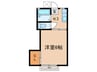 コーポ八重垣 1Kの間取り
