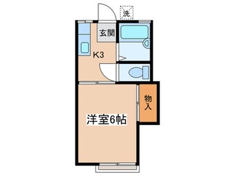 間取図 コーポ八重垣