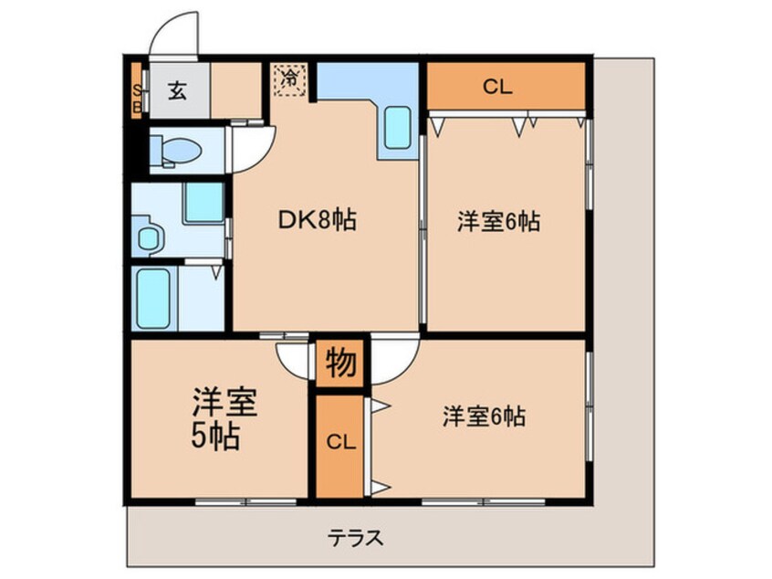 間取図 小茂根ハイツ