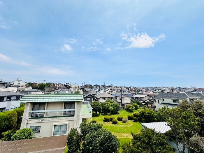 室内からの展望 est porte