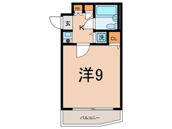 間取図 日神パレステージ西麻布(1105)