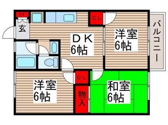 間取図 ヴェールサイド寿