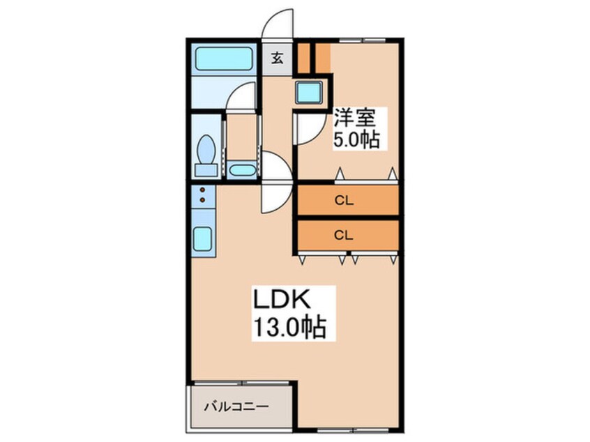 間取図 ﾗｲｵﾝｽﾞﾏﾝｼｮﾝ青葉台(514)