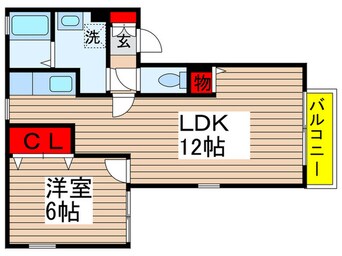 間取図 グリ－ンコ－ト