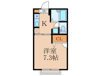 間取図 メゾンローズ